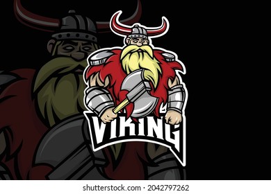 Viking - Plantilla de logotipo de salida