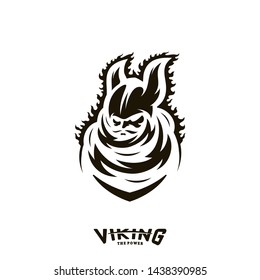 Viking eSports Logo Design Vector. Viking Mascot Gaming Logo Concepts.