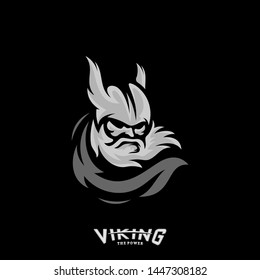 Viking eSports Logo Design Vector. Viking Mascot Gaming Logo Concepts.
