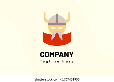 viking face illustration emblem logo for team, gaming, e-sport, club, exclusive, action figure
