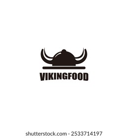 Conceito Viking Food Logo Design