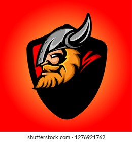 Viking gaming logo