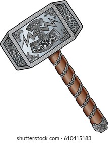 The Viking God,  Thors Hammer