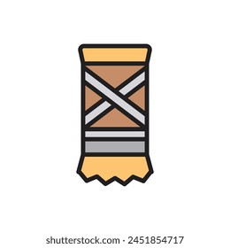 Viking Hand Guard Icon Vector Illustration