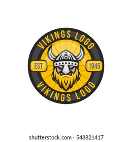 Viking Head Logo Design 