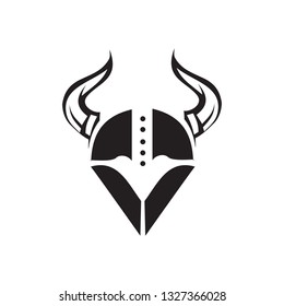 Viking head logo template