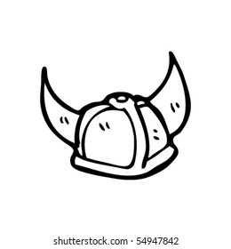 viking helmet cartoon