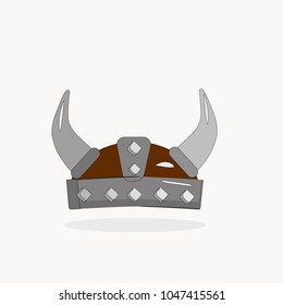 Viking helmet with horns