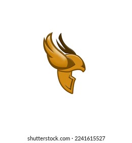 Viking Helmet isolated illustration, white background