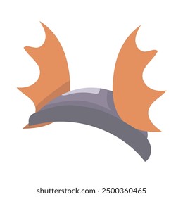 Viking helmet Medieval icon Vector illustration