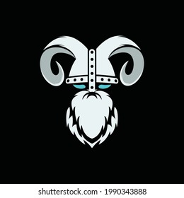 Viking History Vector Logo Design