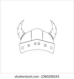 VIKING ICON VECTOR ILLUSTRATION SYMBOL DESIGN