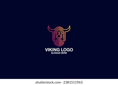 Vektorgrafik-Logo-Design der Violine