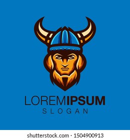 viking logo design collection vector 