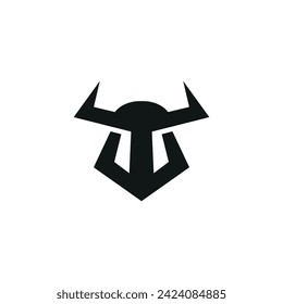 viking logo icon vector illustration