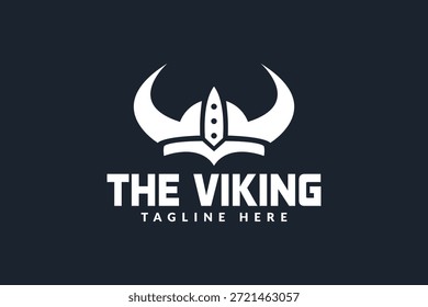 Logotipo da Viking, simples, limpo, mas elegante
