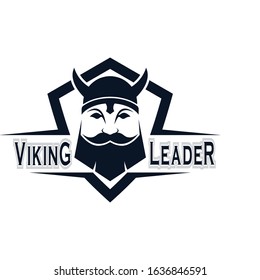 Viking logo symbol vector icon illustration