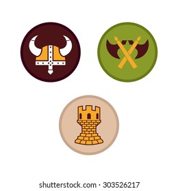Viking Logo Template