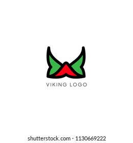 Viking logo vector illustration