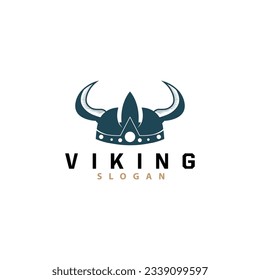 Viking logo, Vector illustration of Viking God, Simple Barbarian Sparta Inspiration Design, Templet Illustration