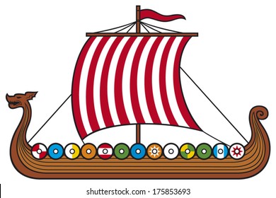 viking long ship