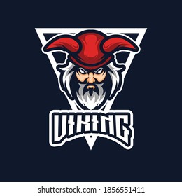 Viking mascot design, For esport logo, sticker, t-shirt and more.