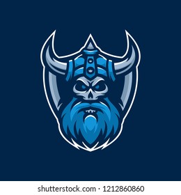 Viking Mascot Gaming Logo