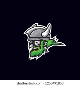 Viking Mascot Logo