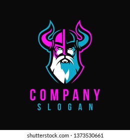 viking mascot logo