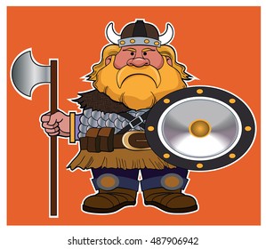 Viking / A Viking is ready for battle.