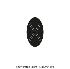 Viking rune. illustration for web and mobile design.