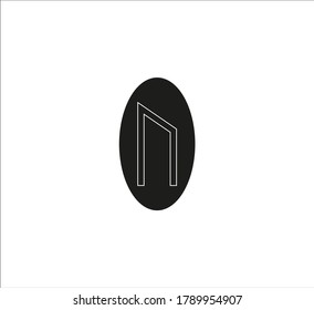 Viking rune. illustration for web and mobile design.