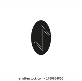 Viking rune. illustration for web and mobile design.