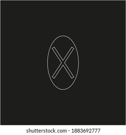 Viking rune. illustration for web and mobile design.