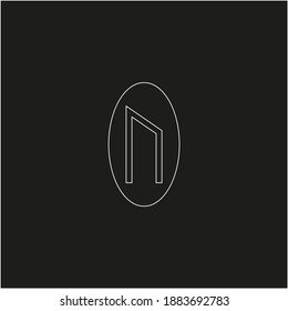 Viking rune. illustration for web and mobile design.