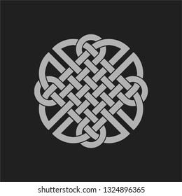 viking runes black and white vector illustration