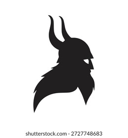 Logotipo Del Escudo Vikingo Que Representa La Fuerza Y La Protección