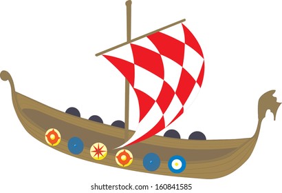 Viking Ship - color