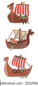 Viking ships