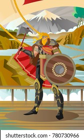 viking strong warrior