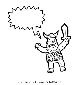 Schwertkartoon