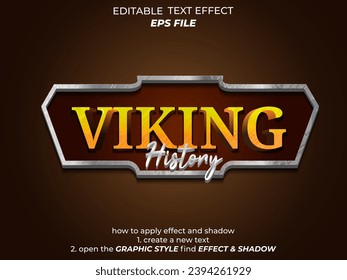 Videotext-Effekt, Schrifteditierbarkeit, Typografie, 3D-Text für mittelalterliche Fantasy-Spiele. Vektorvorlage