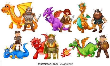 Tribus y muchos dragones