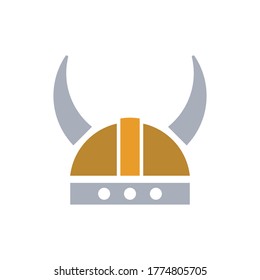 viking vector icon logo design