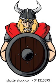 Viking warrior illustration design