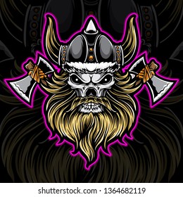 viking warrior logo