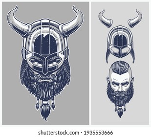 Viking Warrior with Optional helmet