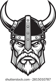 Viking Warrior Strength, Honor, Legacy design illustration