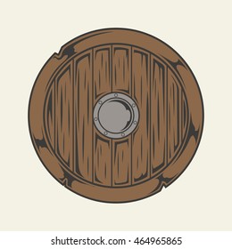 Viking weapon. Vector illustration