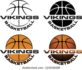 バスケットボールは シンプルな白黒から複雑なフルカラーまでの4つのバージョンでバスケットボールのイラストです のベクター画像素材 ロイヤリティフリー Shutterstock